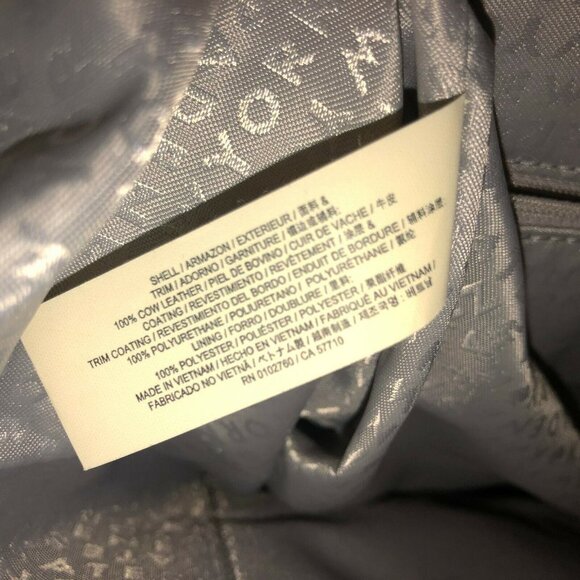 Kate Spade NY Charlotte Street Reena Tote Bag Stone Ice Gray Shoulder Purse - Picture 11 of 16